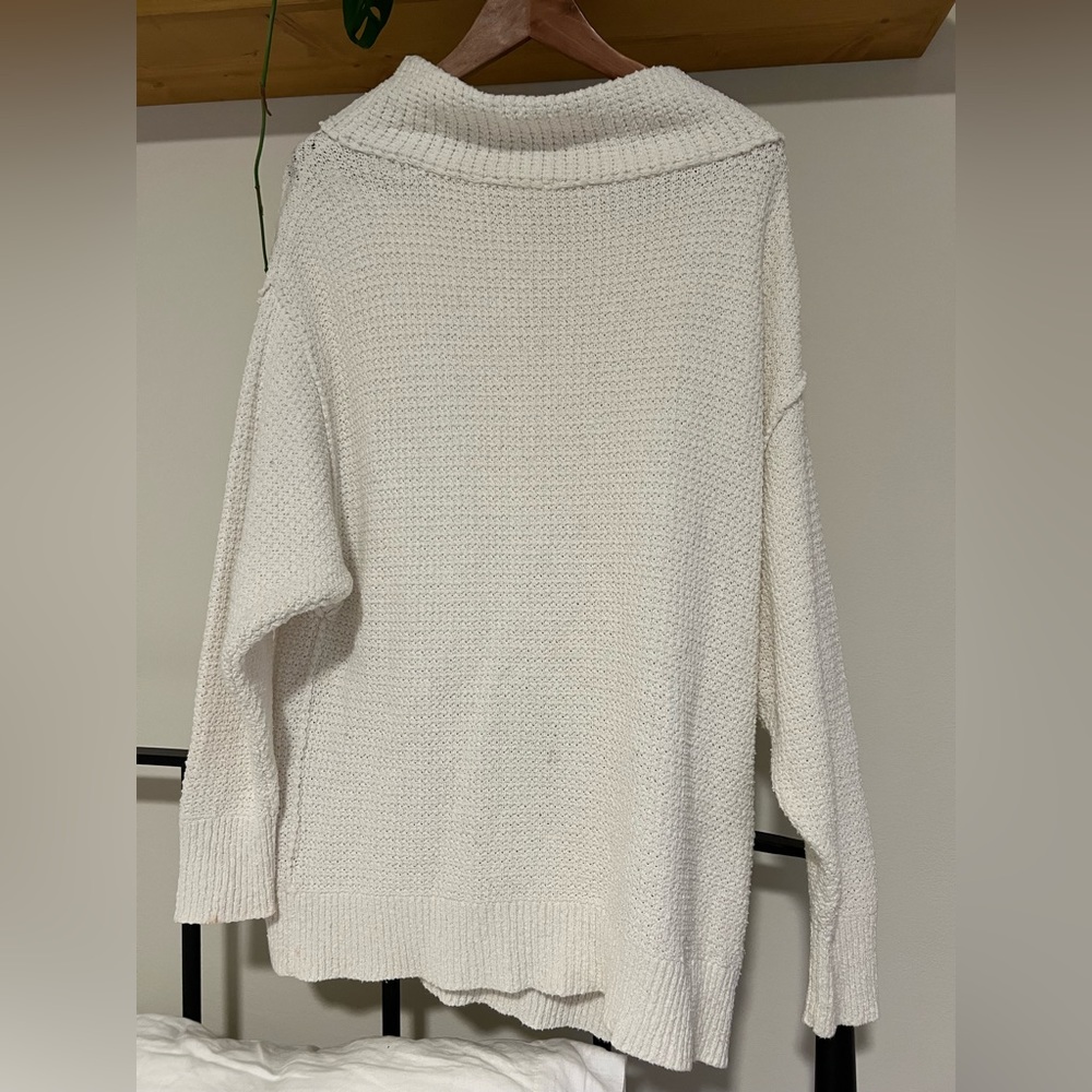 Free People oversized knit sweater